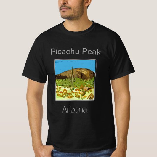 Picacho Peak Staat Park, Arizona T-Shirt (Vorderseite)