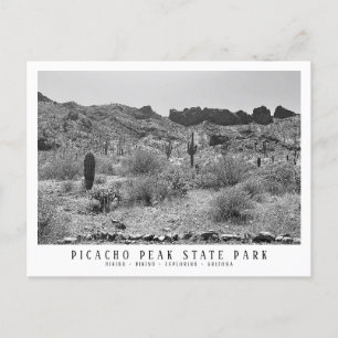Picacho Peak Staat Park Keepake Arizona Postkarte