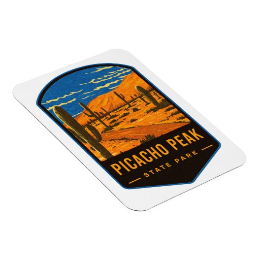 Picacho Peak Staat Park Magnet (Rechte Seite)