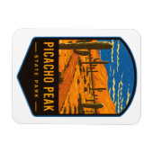 Picacho Peak Staat Park Magnet (Horizontal)