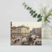 Picadilly Circus, London, c.1895 Postkarte (Stehend Vorderseite)