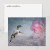 Picaflores Postkarte (Vorne/Hinten)