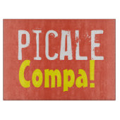Picale Compa! Schneidebrett (Vorderseite)
