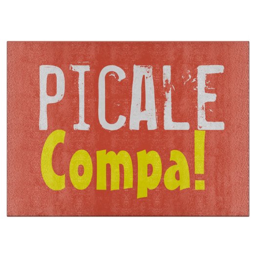 Picale Compa! Schneidebrett (Vorderseite)