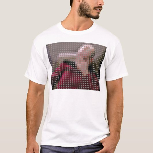 Picard Facepalm Meme pixeldot T-Shirt (Vorderseite)