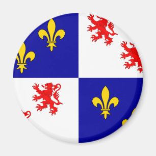 Picardie, Frankreich Magnet