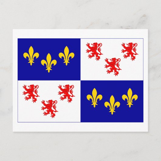 Picardie Postkarte (Vorderseite)