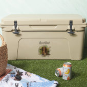 Picardie Spaniel , Jagdsaison Aufkleber (Kühler)