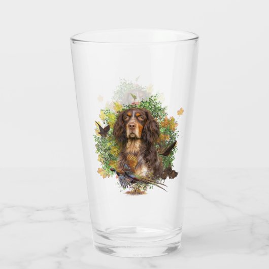 Picardie Spaniel , Jagdsaison Glas (Rückseite)