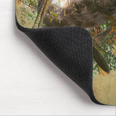 Picardie Spaniel , Jagdsaison Mousepad (Ecke)