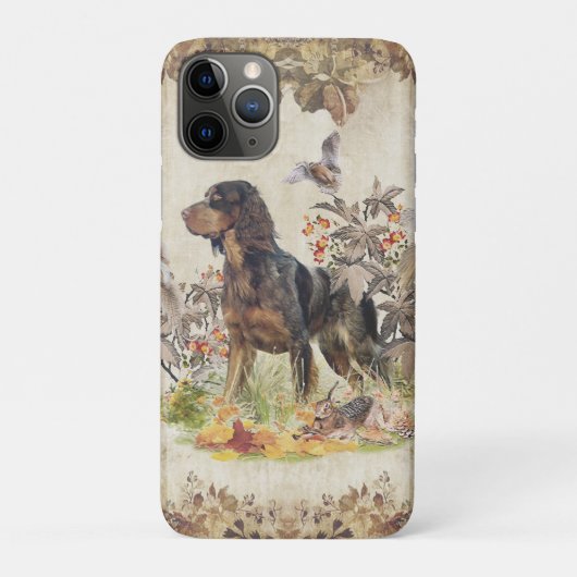 Picardie Spaniel, Vogeljagd Case-Mate iPhone Hülle (Rückseite)