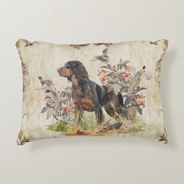 Picardie Spaniel, Vogeljagd Dekokissen (Vorderseite)