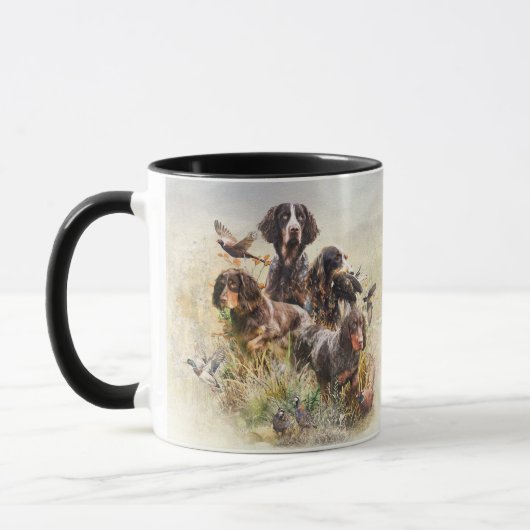 Picardy Spaniel Tasse (Links)