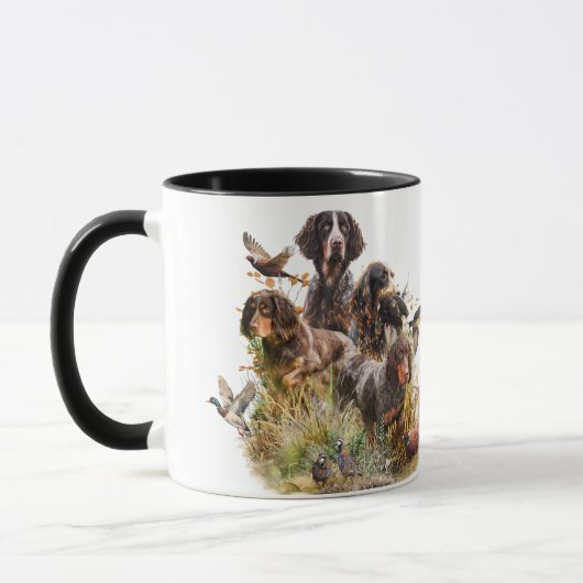 Picardy Spaniel Tasse (Links)