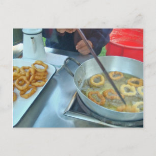 Picarone Kiosk im Park - Lima, Peru Postkarte