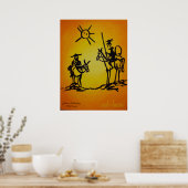 Picasos Don Quixote Poster (Küche)