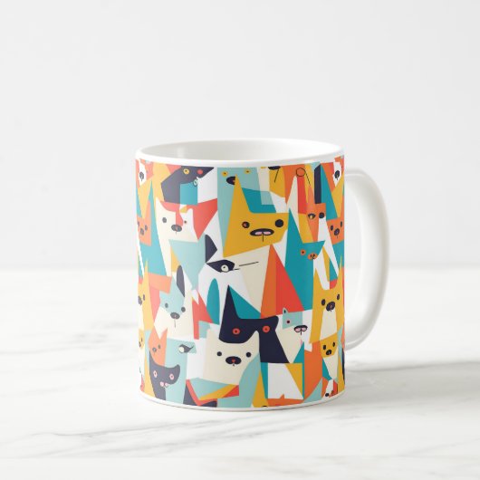 Picasso-Becher Kaffeetasse (VorderseiteRechts)