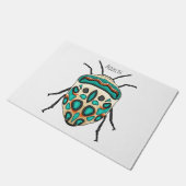 Picasso bug cartoon illustration fußmatte (Schrägansicht)