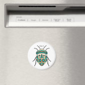Picasso Bug Cartoon Illustration Magnet (In Situ (Geschirrspüler))