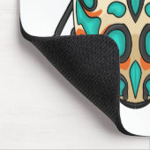 Picasso Bug Cartoon Illustration Mousepad (Ecke)