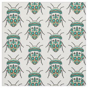 Picasso Bug Cartoon Illustration Stoff