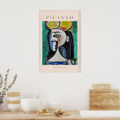 Picasso Büste Sitzende Frau962 Kunstprint Abstract Poster (Küche)