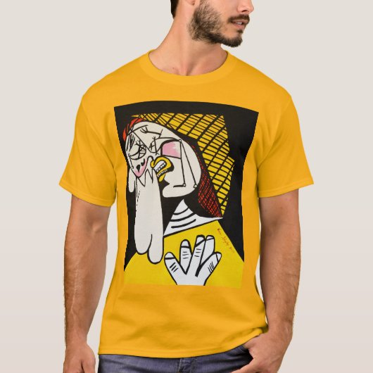 PICASSO DER WEEPER T-Shirt (Vorderseite)