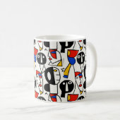 Picasso-Gesichter Kaffeetasse (VorderseiteRechts)