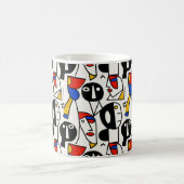 Picasso-Gesichter Kaffeetasse (Mittel)