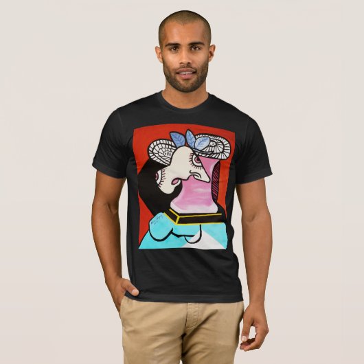 PICASSO I VERLOR MEINEN KOPF T-Shirt (Vorne ganz)