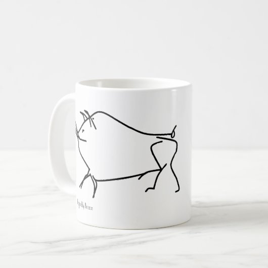 Picasso 'ish kaffeetasse (Vorderseite Links)