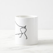 Picasso 'ish kaffeetasse (Mittel)