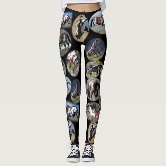 Picasso, Maskottchen des Sand-Waschbeckens Leggings (Vorderseite)