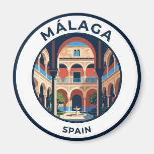 Picasso-Museum, Málaga Spanien Magnet