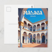 Picasso-Museum Spanien Postkarte (Vorne/Hinten)
