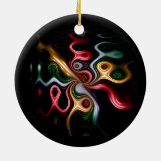 Picasso Rose Keramikornament (Hinten)