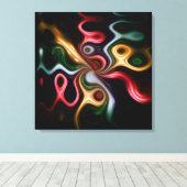 Picasso Rose Leinwanddruck (Insitu (Holzboden))