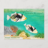 Picasso Trigger Fish Postkarte (Vorderseite)