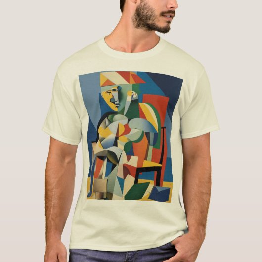 Picassos alljährlicher Visionär: Ein 3D-Tribut an  T-Shirt (Vorderseite)