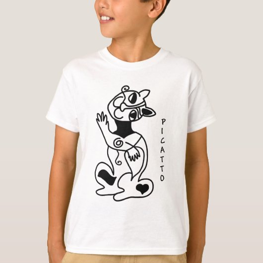 PICATTO auf Licht T-Shirt (Vorderseite)