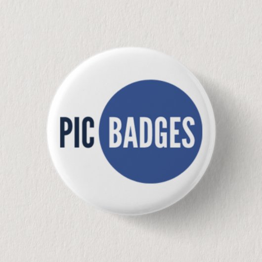 PicBadges Knopf Button (Vorderseite)