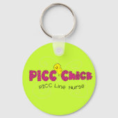 PICC Chick PICC Line Krankengeschenke Schlüsselanhänger (Vorderseite)