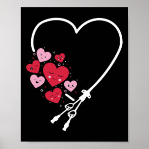 PICC Herz Valentinstag Gefäßzugangsteam PICC Iv Poster