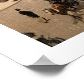 Piccadilly Circus, Antique London England Großbrit Poster (Ecke)