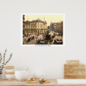Piccadilly Circus, Antique London England Großbrit Poster (Küche)