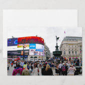 Piccadilly Circus - Berufliches Foto Briefpapier (Vorne/Hinten)