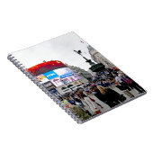 Piccadilly Circus - Berufliches Foto Notizblock (Rechte Seite)