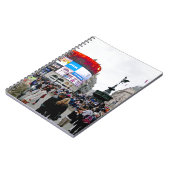 Piccadilly Circus - Berufliches Foto Notizblock (Linke Seite)