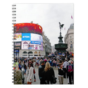Piccadilly Circus - Berufliches Foto Notizblock