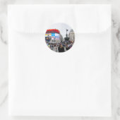 Piccadilly Circus - Berufliches Foto Runder Aufkleber (Tasche)